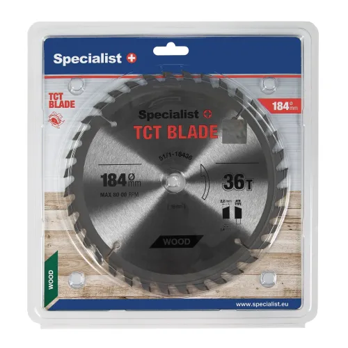 Specialist+ SPECIALIST+ griešanas disks, 184 x 36T x 16 mm 51-1-18436