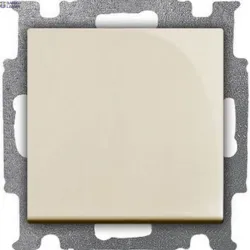 Busch-Jaeger 2CKA001012A2146 — 2006/1 UC-92-507 Cover Plates (partly incl. Insert) Rocker/button Off switch 1-pole white - Basic55