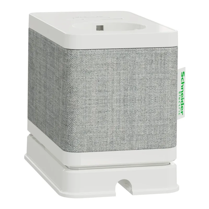 Schneider Electric Desk Connecting Unit Unica System+, White, Desk Unit S - DE INS44050