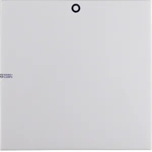 Berker 16228989 — Rocker with “0” marking, S.1/B.3/B.7, Polar White glossy Berker 16228989 — Rocker with “0” marking, S.1/B.3/B.7, Polar White glossy