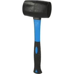 Gumijas āmurs, stikla šķiedras rokturis, 56 mm, 500 g 500g, KS Tools Gumijas āmurs, stikla šķiedras rokturis, 56 mm, 500 g 500g, KS Tools