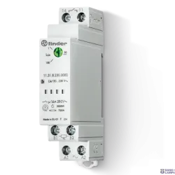 FINDER 113182300000POA — Light-Dependent реле 17.5mm, 1NO, 16A, 110...230VAC, with Sensor 011.03