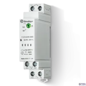 FINDER 113182300000POA — Light-Dependent Relay 17.5mm, 1NO, 16A, 110...230VAC, with Sensor 011.03 FINDER 113182300000POA — Light-Dependent Relay 17.5mm, 1NO, 16A, 110...230VAC, with Sensor 011.03