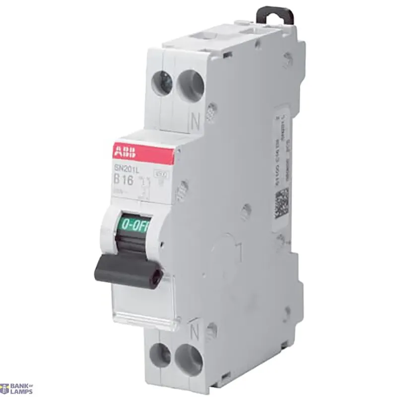 ABB SN201 L-C20 Miniature circuit breaker - 1+NP - C - 20 A 2CSS245101R0204