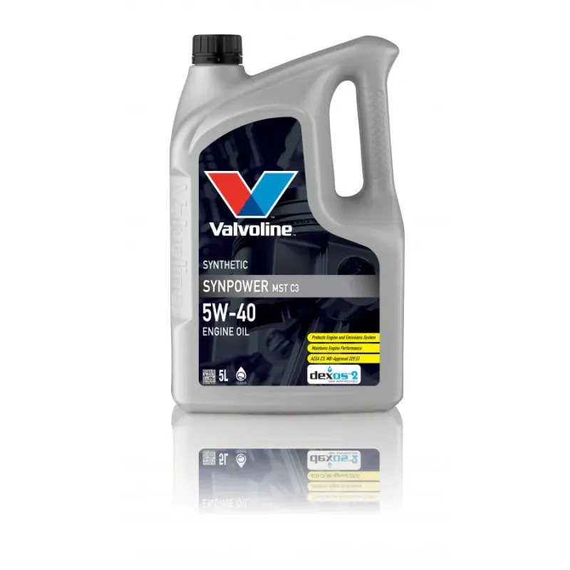 Valvoline Motoreļļa Synpower MST C3 5W40 5L, Valvoline 872386