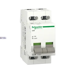 Schneider Electric A9S60432 — slēdzis Disconnector Acti9 iSW, 4P, 32 A, 415 V, IP4, White Schneider Electric A9S60432 — slēdzis Disconnector Acti9 iSW, 4P, 32 A, 415 V, IP4, White