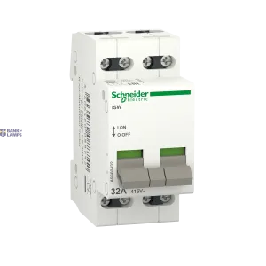 Schneider Electric A9S60432 — slēdzis Disconnector Acti9 iSW, 4P, 32 A, 415 V, IP4, White Schneider Electric A9S60432 — slēdzis Disconnector Acti9 iSW, 4P, 32 A, 415 V, IP4, White