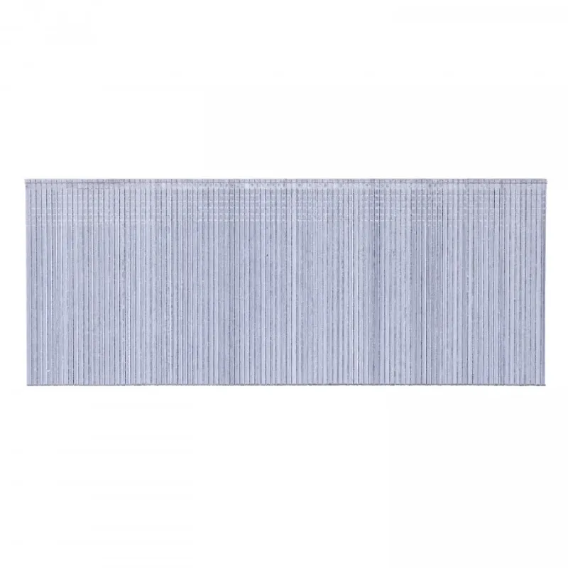 Ecomax Finish nails 0°, 18GA, electrogalvanized, glued strip, 5000 EMNA001250GALV