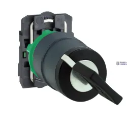 Schneider Electric XB5AG41 — Selector slēdzis slēdzis Harmony XB5, 2A, 230V AC, 1NO, 2 positions, 22.5mm