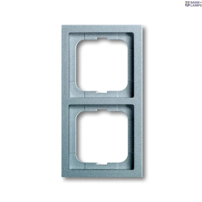 Busch-Jaeger 1722-183K Cover Frame future® linear Aluminium silver 2CKA001754A4302