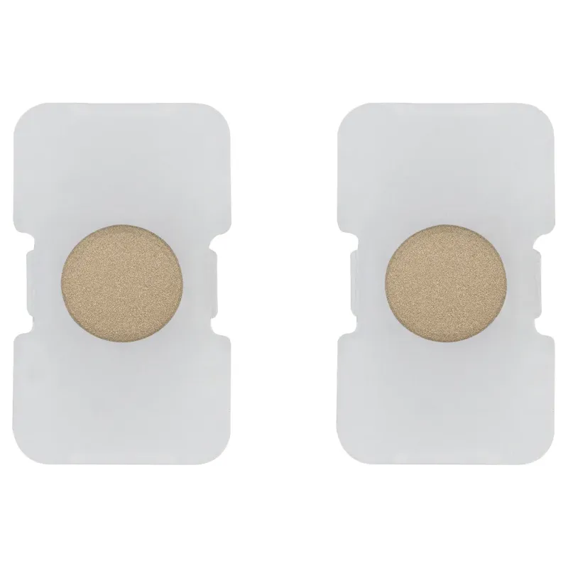 Vimar 2 buttons Tondo lightable satin gold 22761-RN-88