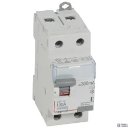 Legrand 411528 — Residual Current Device DX3 100 A, 2P, 230 V, IP20, 50 Hz, 100 A, 300 mA