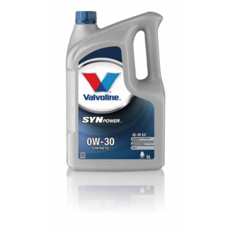 Valvoline Motoreļļa Synpower Xl-III C3 0W30 5L, Valvoline 882242