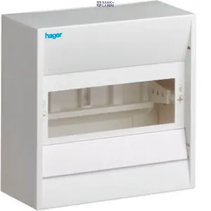 Hager GD106N — Mini-enclosure Gamma 6M, IP30, 1xPE, 1xN Hager GD106N — Mini-enclosure Gamma 6M, IP30, 1xPE, 1xN
