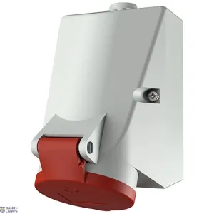 Mennekes 419 — Wall-Mounted CEE розетка Outlet 16A, 5P, 6h, 400V, IP44