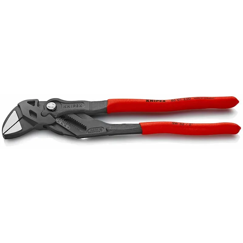 Knipex Uzgriežņu stangas (gludas) 250mm līdz HEX 52mm, Knipex 8601250