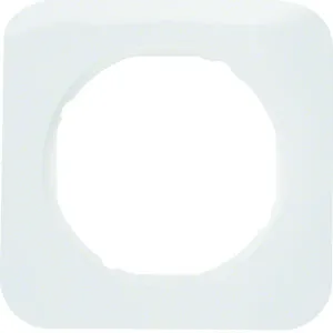 Berker 10112189 — Frame 1gang, R.1, p. white glossy Berker 10112189 — Frame 1gang, R.1, p. white glossy
