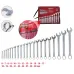 KS Tools Kombinēto uzgriežņu atslēgu komplekts 6 - 32 mm, 21 gab 517-0043
