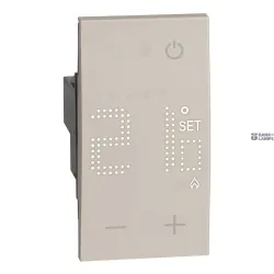 BTicino KM4441 — termostats Living Now 2 Modules, IP20, 50–60Hz, Beige, 45×86×50mm BTicino KM4441 — termostats Living Now 2 Modules, IP20, 50–60Hz, Beige, 45×86×50mm