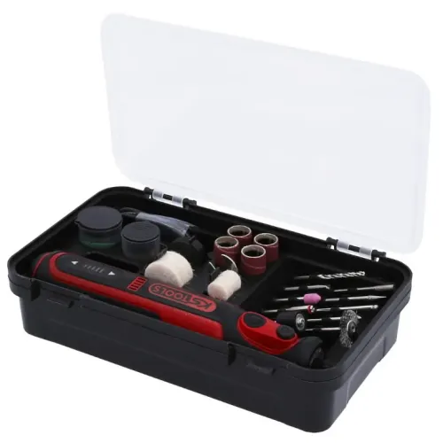 KS Tools eMonster akumulatora gravieris, slīpmašīna, 50 gab., KS 515-3990