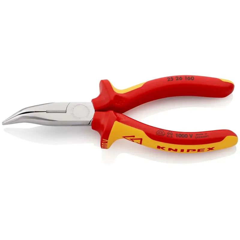 Knipex Chain Nose Side Cutting Pliers 25-26-160