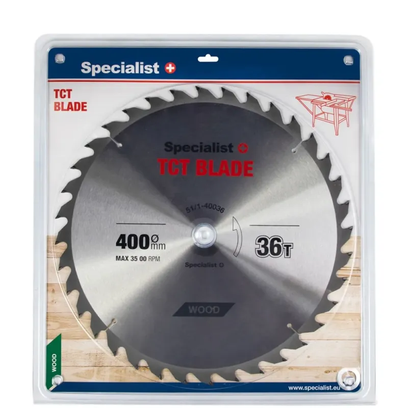 Specialist+ SPECIALIST+ griešanas disks, 400 x 36T x 32/30 mm 51-1-40036