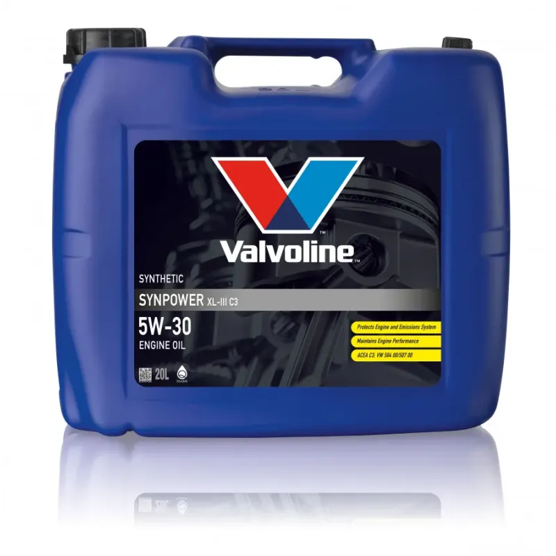 Valvoline Motoreļļa Synpower Xl-III C3 5W30 20L, Valvoline 872376