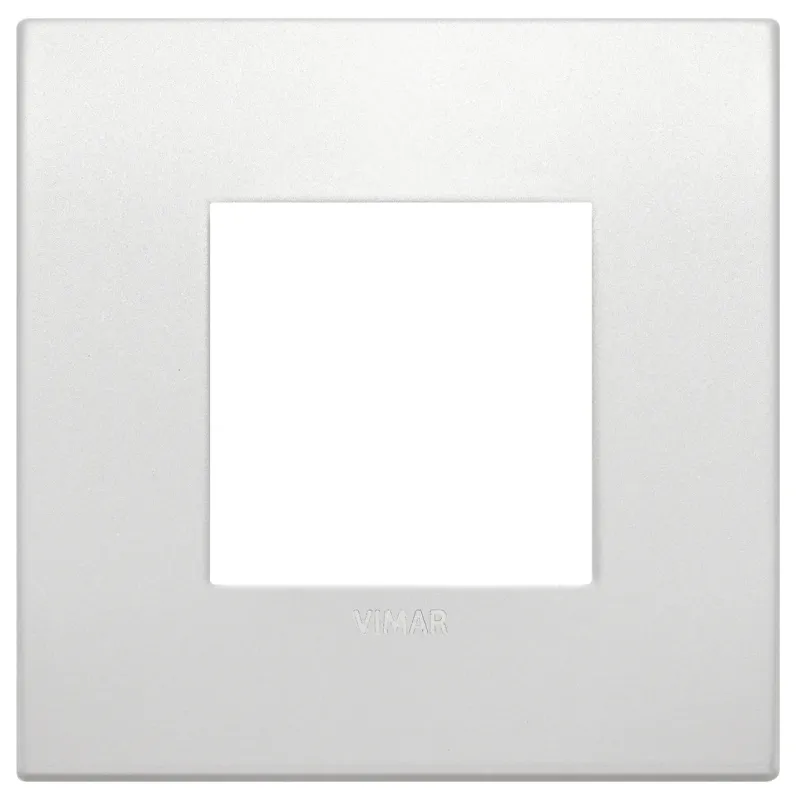 Vimar Classic plate 2M metal matt pearl 19642-05