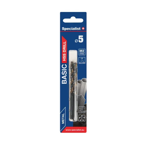 Specialist+ SPECIALIST+ metāla urbis BASIC, 5 mm, 2 gab. 64-0050
