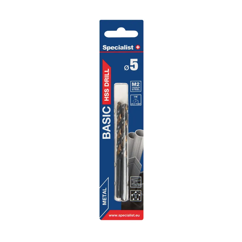 Specialist+ SPECIALIST+ metāla urbis BASIC, 5 mm, 2 gab. 64-0050