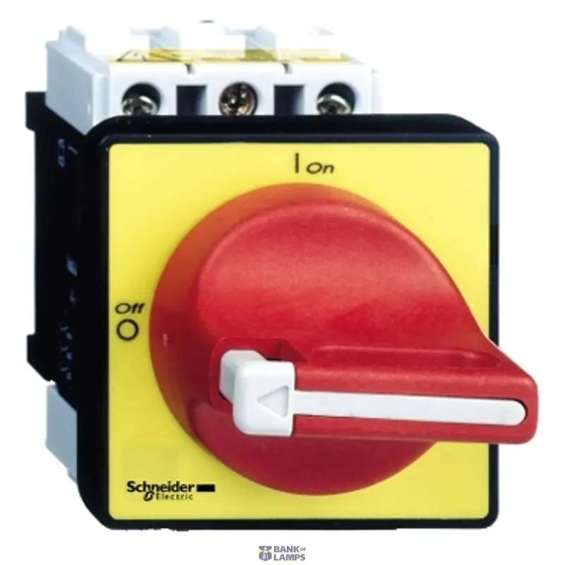 Schneider Electric Switch Disconnector TeSys VARIO, 25A, 3P, AC, Red, Mounting VCF0