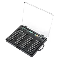32 gab. skrūvgrieža komplekts ar uzgaļiem, SD-9803 Pro'sKit