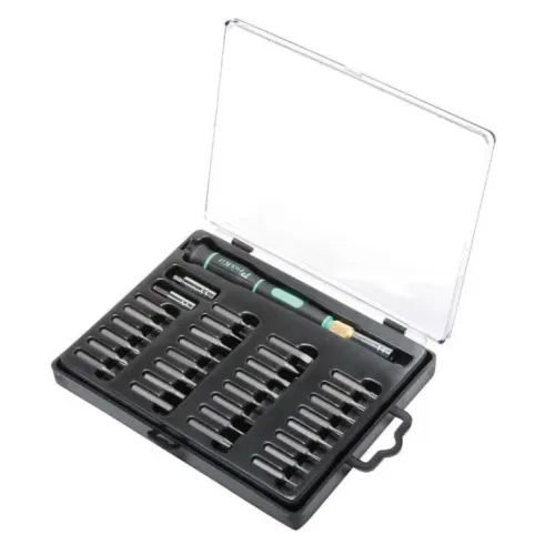 Pro'sKit 32 gab. skrūvgrieža komplekts ar uzgaļiem, SD-9803 Pro'sKit SD-9803