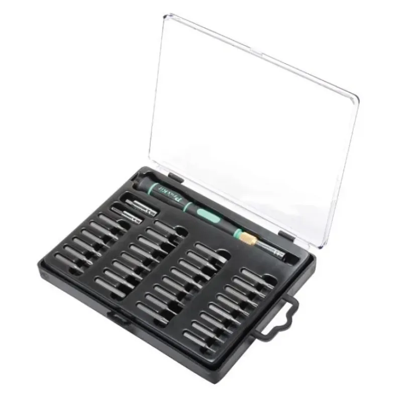 Pro'sKit 32 gab. skrūvgrieža komplekts ar uzgaļiem, SD-9803 Pro'sKit SD-9803