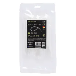 THORGEON 15003 — Ties 3.6x150 White (100 pcs)
