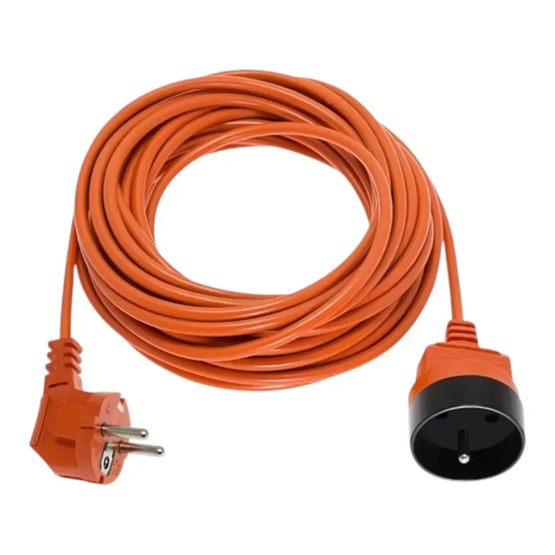 DREL Pagarinātājs 40 m, 3 x 1 mm², 10 A, oranžs, PVC, OMY, ar 45-CON40310