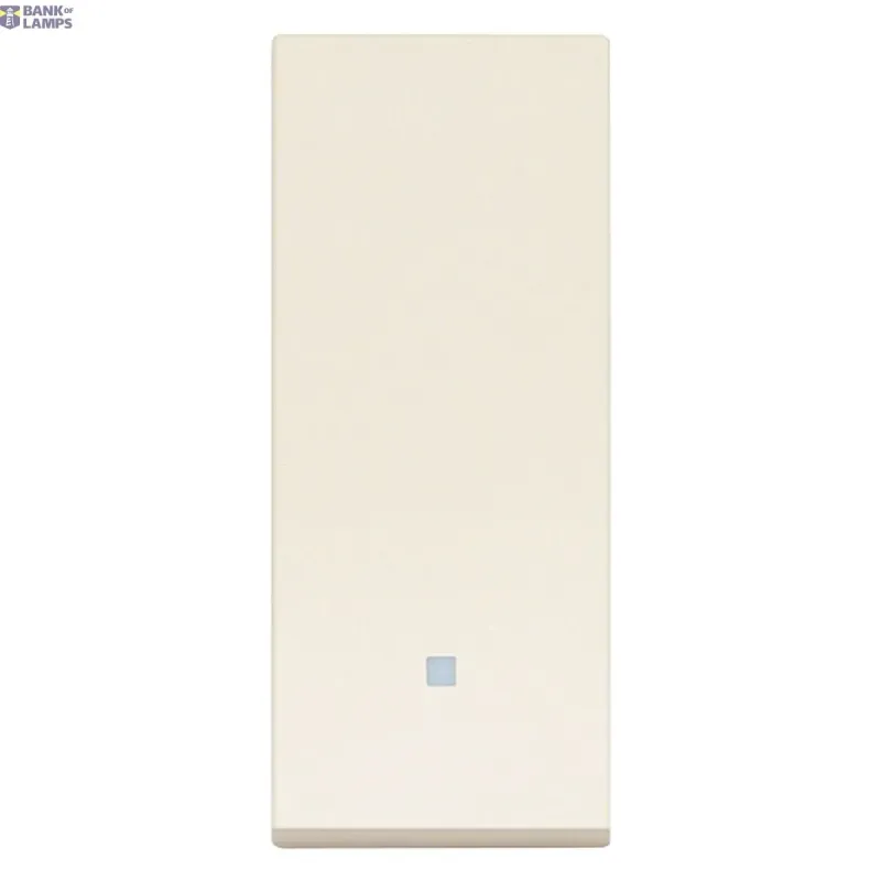 Vimar 1P 10AX 1-way switch in-line canvas 30000-C