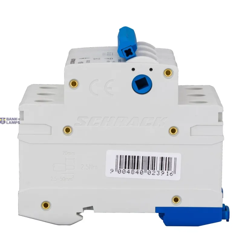 SCHRACK Load Break Switch AMPARO Main (Isolator) 63A, 3P, Main Load AZ200263--