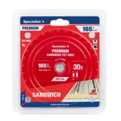 Griešanas disks 165x30Tx20mm, Sandwich PREMIUM, SPECIALIST+