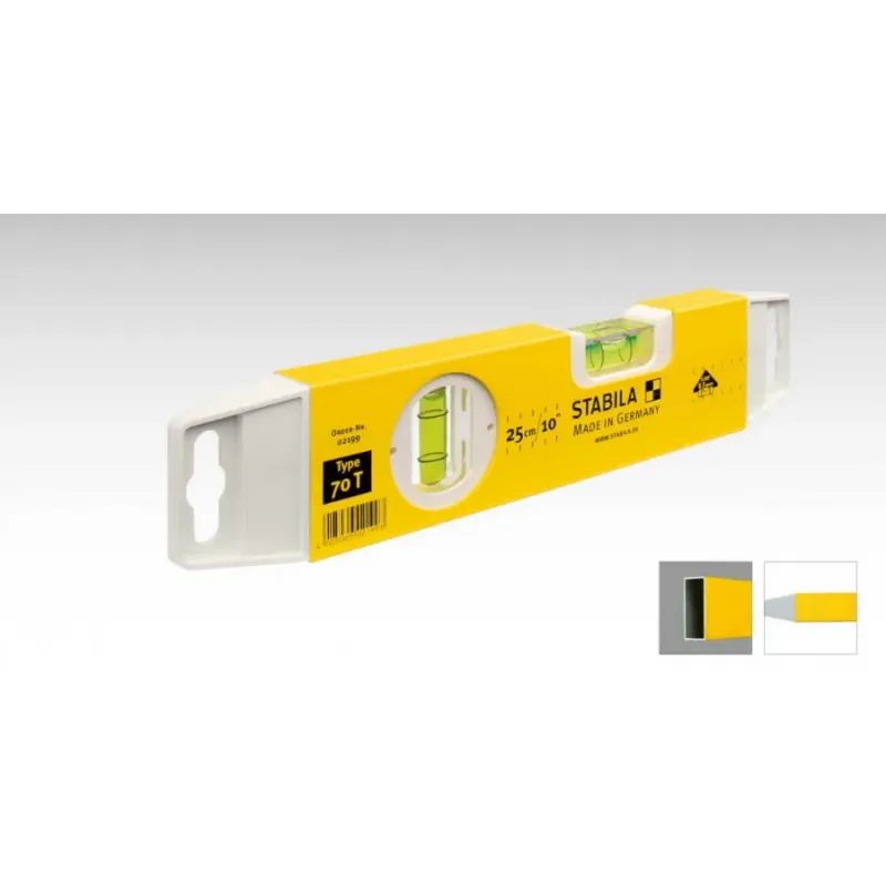 Stabila 70 T sērijas līmeņrādis 25cm, Stabila 02199