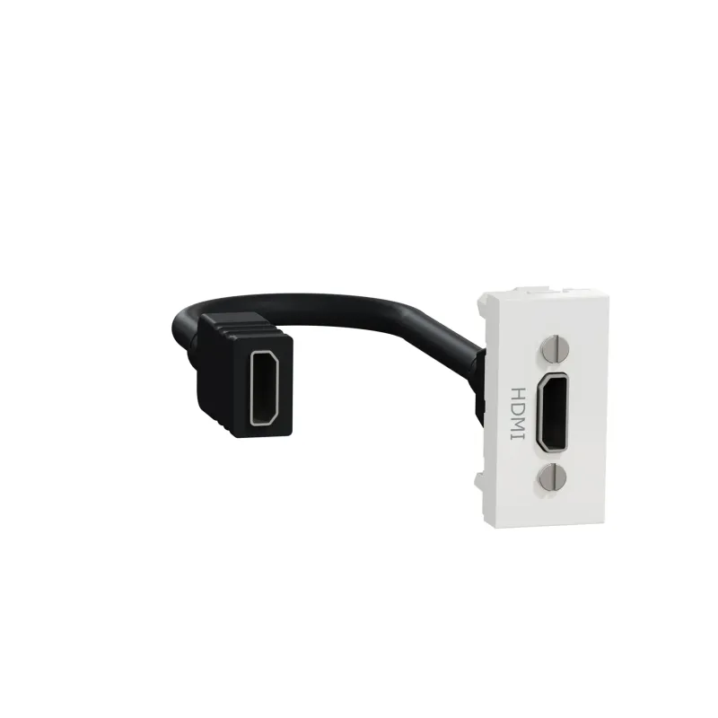 Schneider Electric Frame Unica HDMI, UNICA HDMI White RAL9010 NU343018