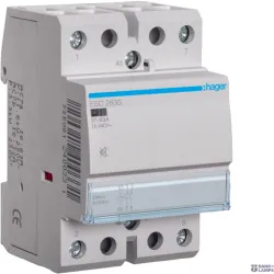 Hager ESC263S — Contactor Humfree, 63 A, 2NO, 230 V Hager ESC263S — Contactor Humfree, 63 A, 2NO, 230 V