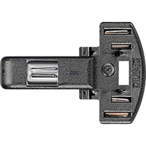 Jung 90 — Lamp , White, 230 V ~, 1.1 mA, For Switches and Push-Buttons, Plug-in Glow Lamp