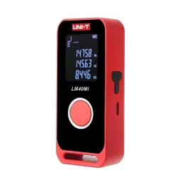 Lāzera attāluma mērītājs 40 m; LCD; Li-ion akumulators un C tipa akumulators