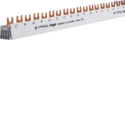 Hager KDN451E — Busbar Insulated 3x(P+N) fork 16 mm², 57M