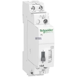 Schneider Electric A9C30812 — Impulse relejs Acti9 iTL, 2P, 16 A, 110 V DC, 2NO, IP20