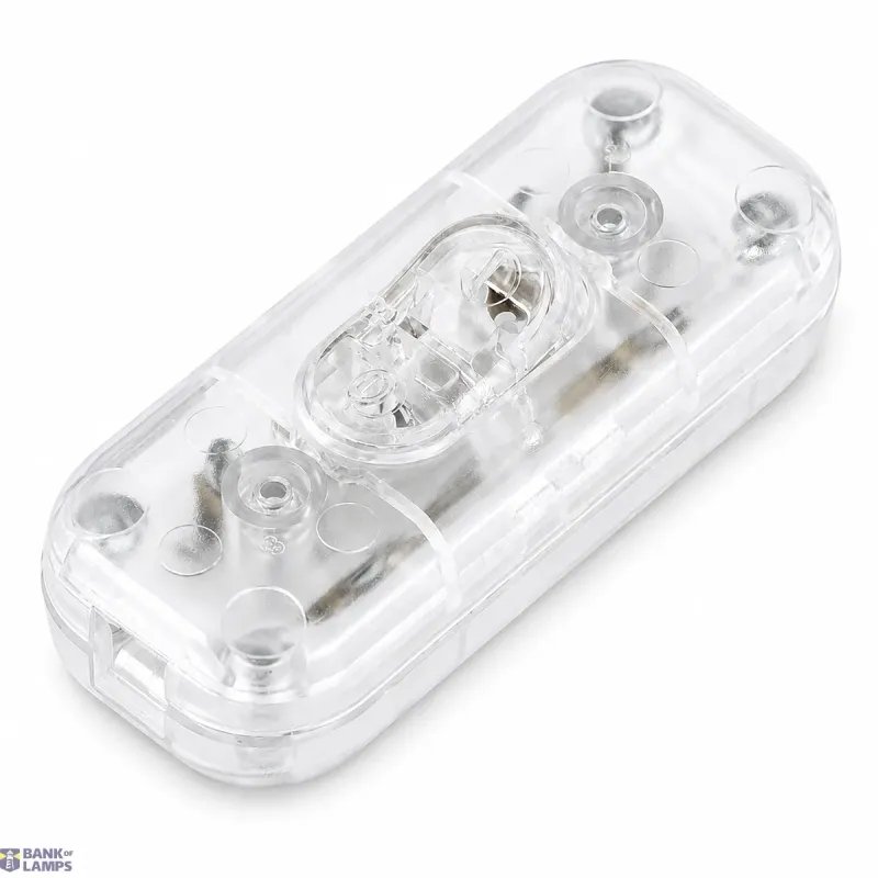 THORGEON Inline Cord Switch for Round Cable, 1-Pole, 2A, 250V 19028