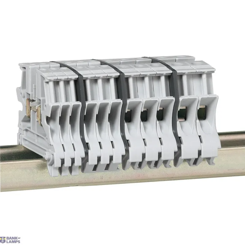 Legrand Terminal Block Viking 3 Grey, 24A, 800V, Screw connection 037160