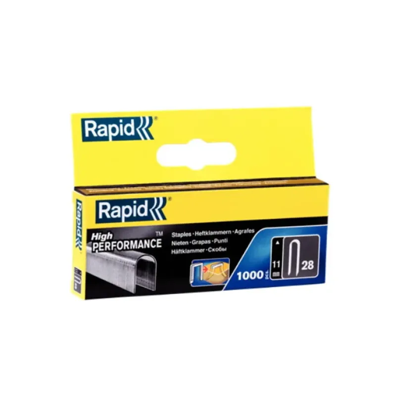 Rapid Kabeļu skavas 4,5 mm 28/11, 1000 gab., Rapid 11891932
