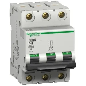 Schneider Electric 3303430240921 — automātslēdzis C60N, 3P, 3P 25B Schneider